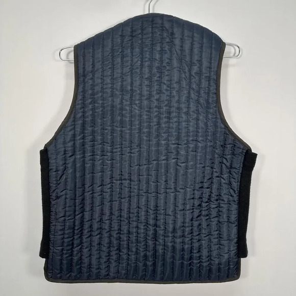 Vintage Navy Blue Quilted Vest  Medium‎ - Picture 4 of 4